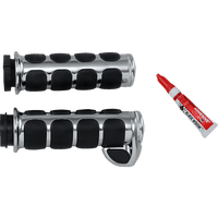 KURYAKYN Grips ISO® Throttle Boss Chrome