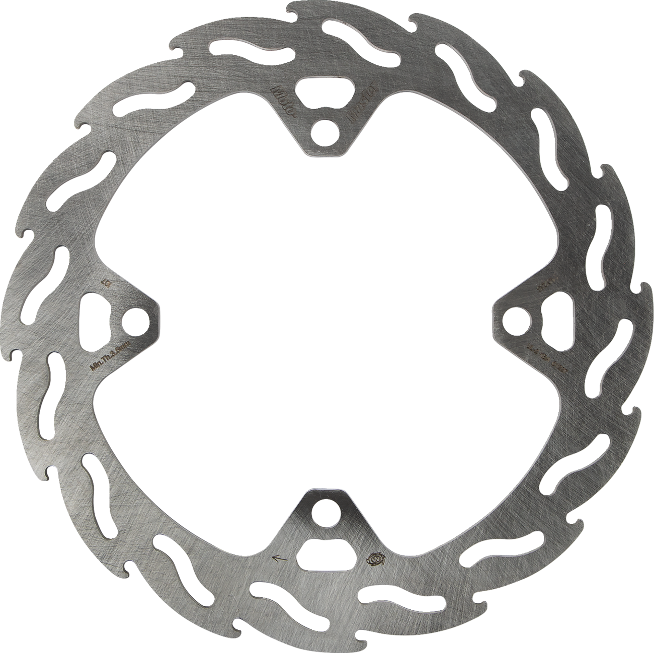 MOTO-MASTER Brake Rotor Rear Flame