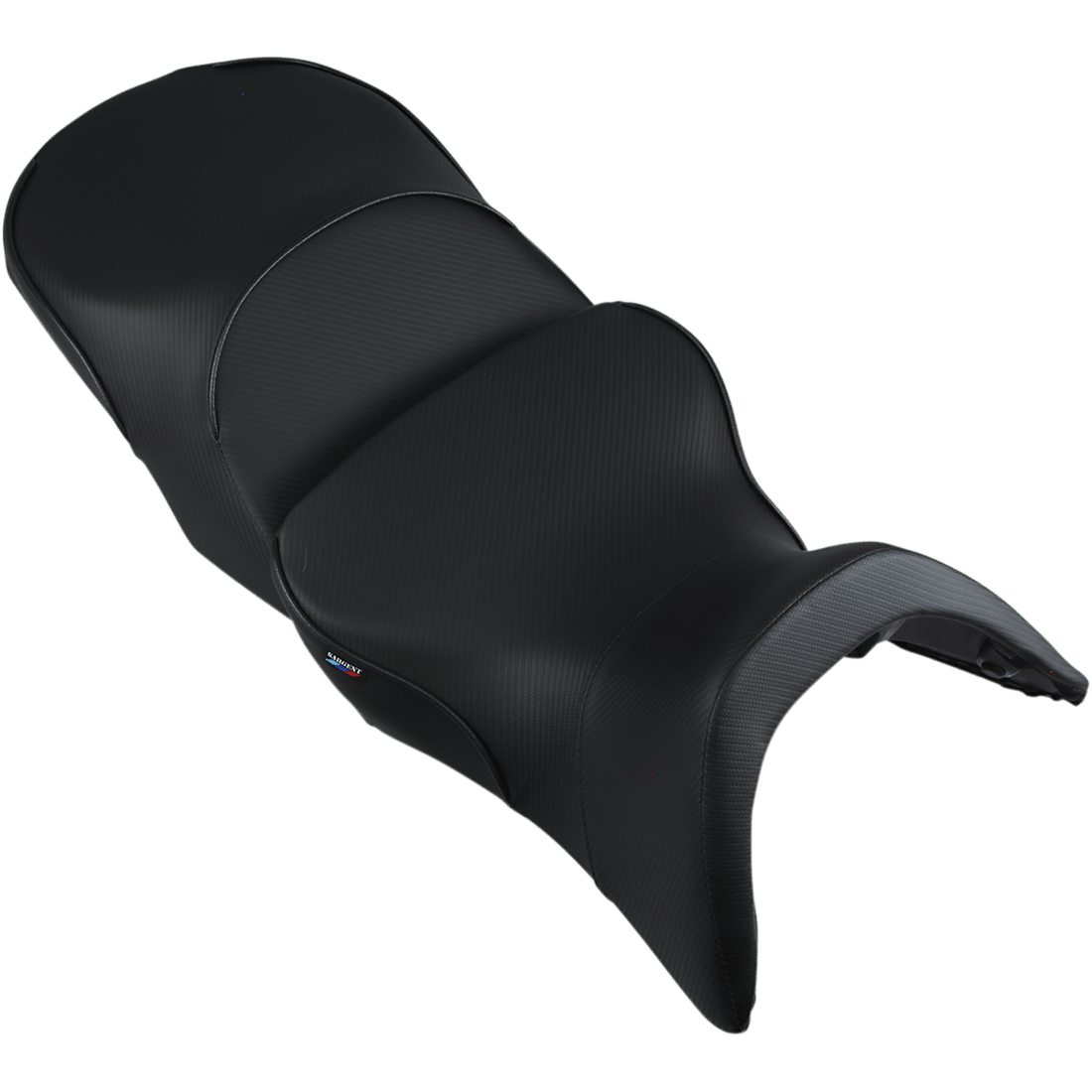 SARGENT World Sport™ Performance Seat Black Carbon FX Low Front/Standard Rear R1200 RT '05-'13 WS55119