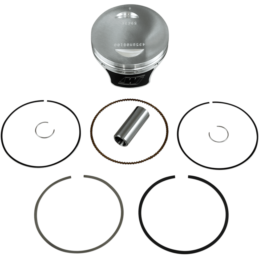 WISECO Piston Kit 81.00 mm Yamaha 4958M08100