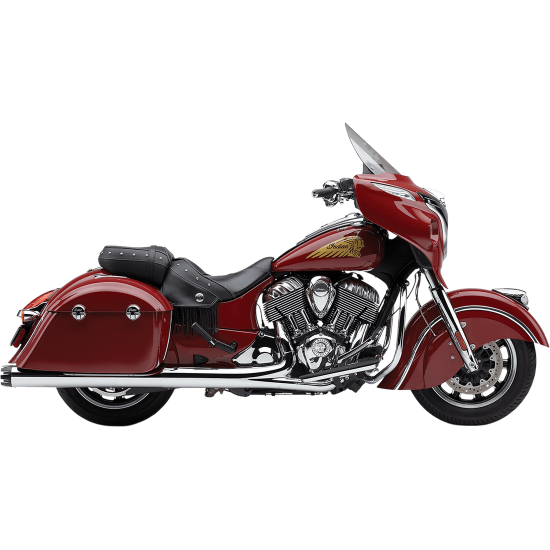 COBRA Dual Cut Slip-On Mufflers Chrome 5208