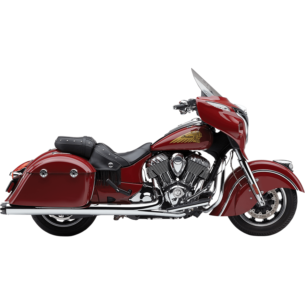 COBRA Dual Cut Slip-On Mufflers Chrome 5208