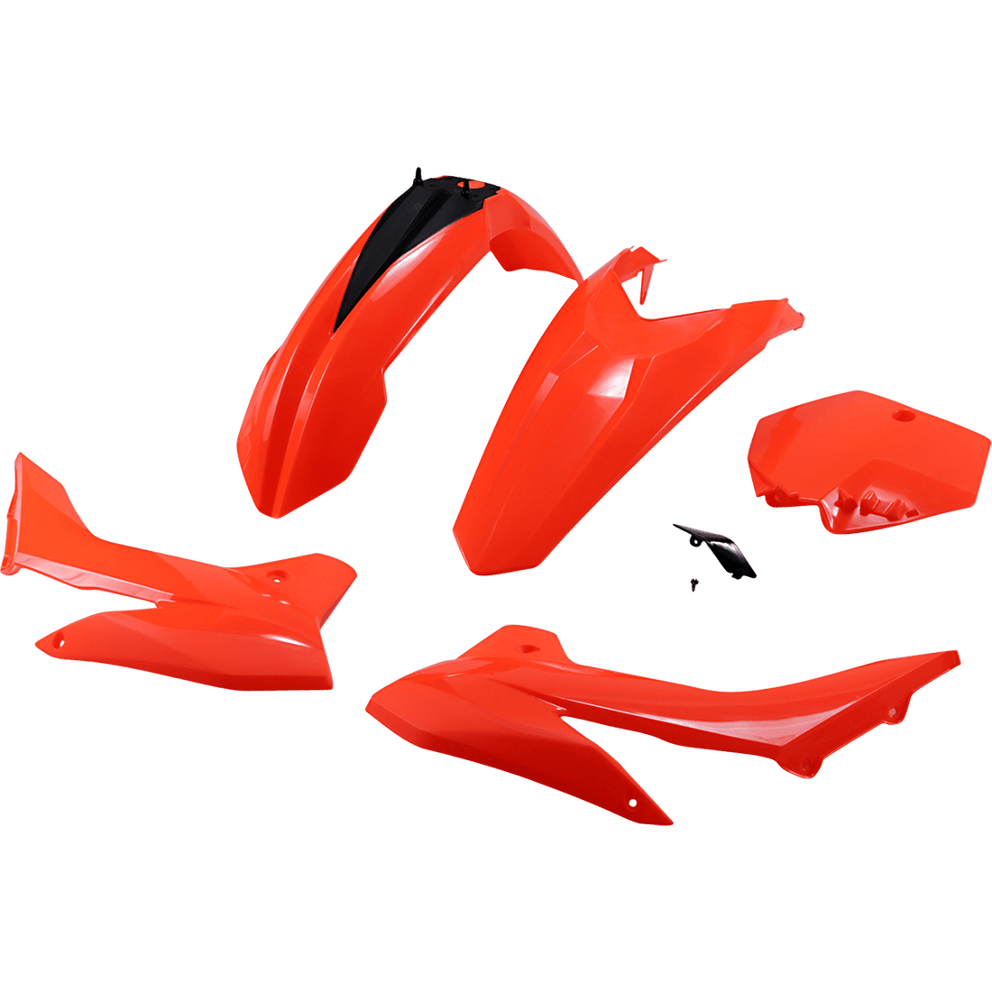 UFO Replacement Body Kit Fluorescent Orange/Black KTKIT514FFLU