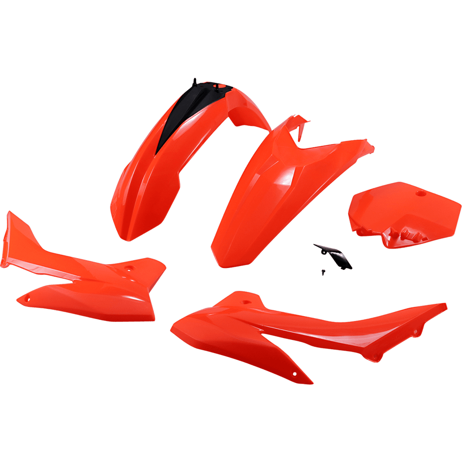 UFO Replacement Body Kit Fluorescent Orange/Black KTKIT514FFLU