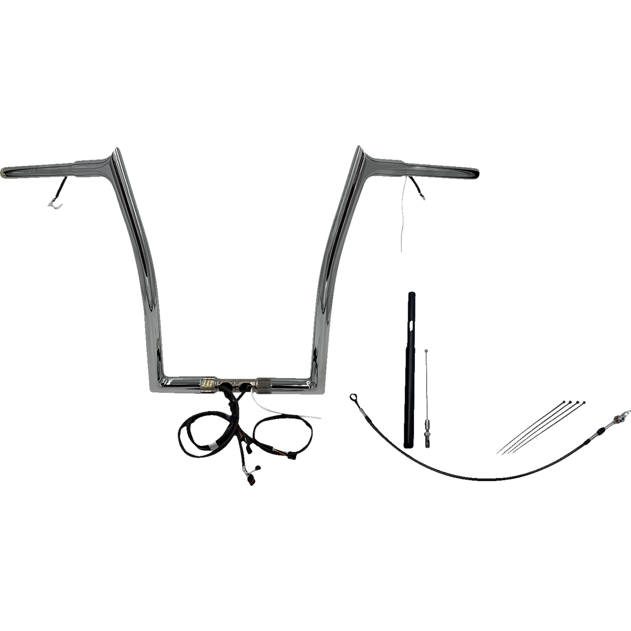 FAT BAGGERS INC. Handlebar Kit Pointed Top 16" Chrome 912916