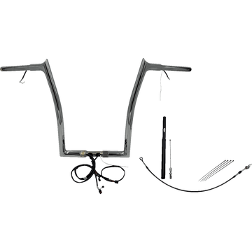 FAT BAGGERS INC. Handlebar Kit Pointed Top 16" Chrome 912916