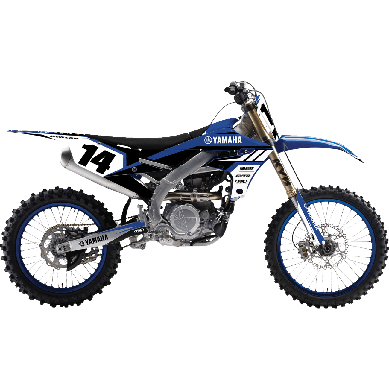 FACTORY EFFEX EVO 19 Graphic Kit Yamaha WR 450/450R/450F