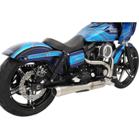 BASSANI XHAUST Road Rage 3 Exhaust Stainless '91-'17 Dyna 1D1SS