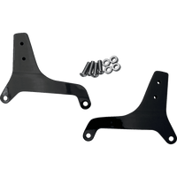 DRAG SPECIALTIES Side Plates Black