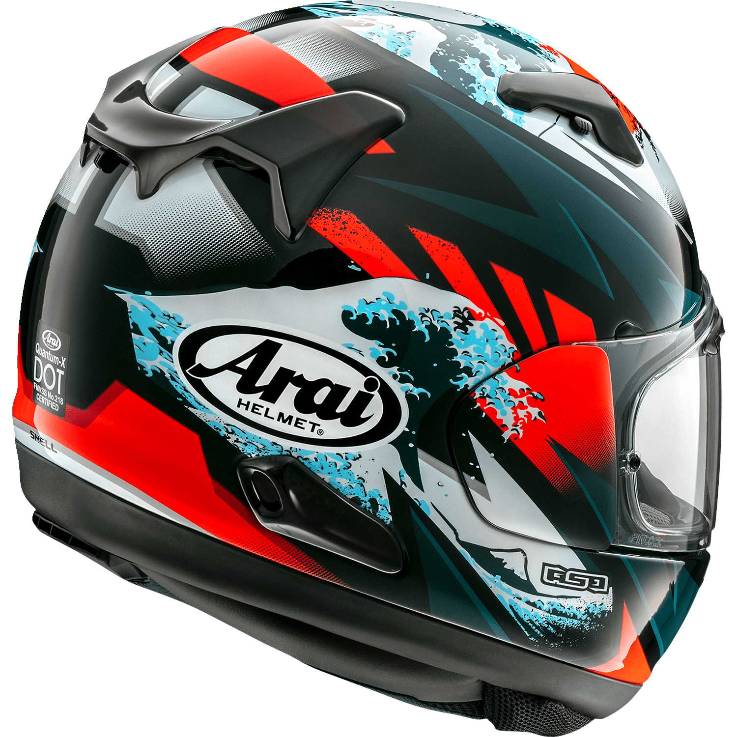 ARAI HELMETS Quantum-X Helmet Wave Small 010116005