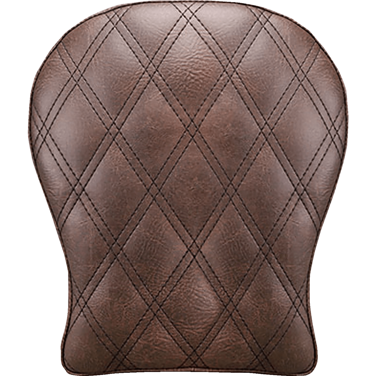 SADDLEMEN Detachable Pillion Pad Lattice Stitched Brown SA1027