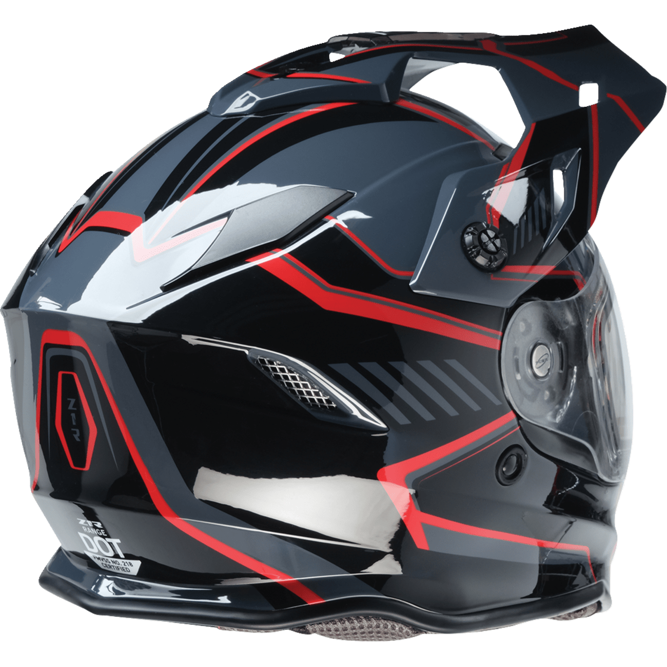 Z1R Range 2.0 Helmet Rotor Black/Red Medium