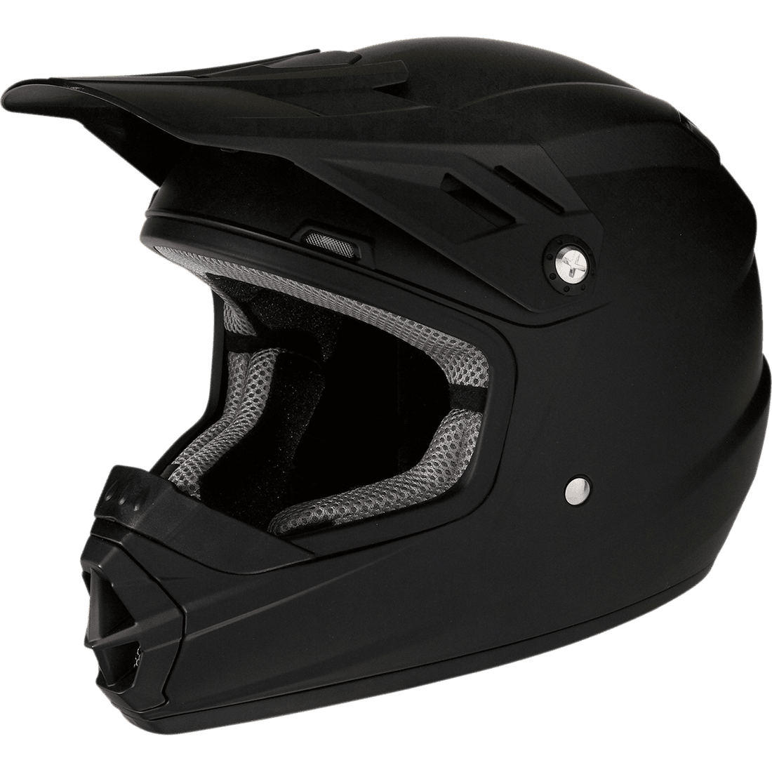 Z1R Youth Rise Helmet Flat Black Medium