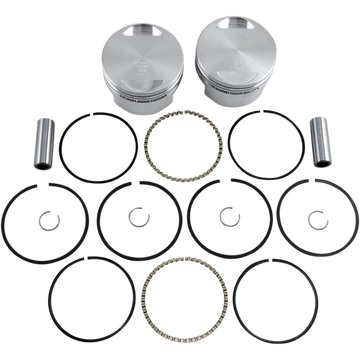 WISECO Piston Kit +0.020" XL 1200 | Buell with OEM 1200 Heads