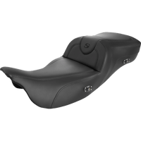 SADDLEMEN Roadsofa™ Extended Reach Heated Seat Black w/o Backrest 80807B188HCT