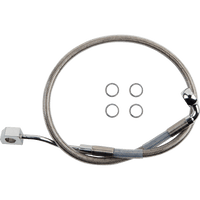 DRAG SPECIALTIES Brake Line Rear ABS Stainless Steel