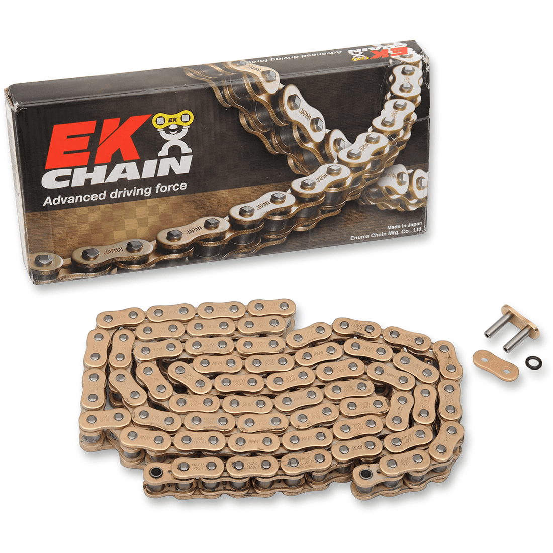 EK 530 ZVX3 Sportbike Chain 150 Links Gold 530ZVX3150G