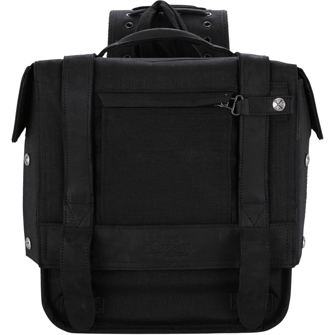 BURLY BRAND Throw-Over Saddlebag Black B151002B