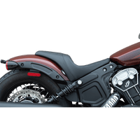 DRAG SPECIALTIES 3/4 Solo Seat Black Diamond Stitch '18-'22 Scout Bobber