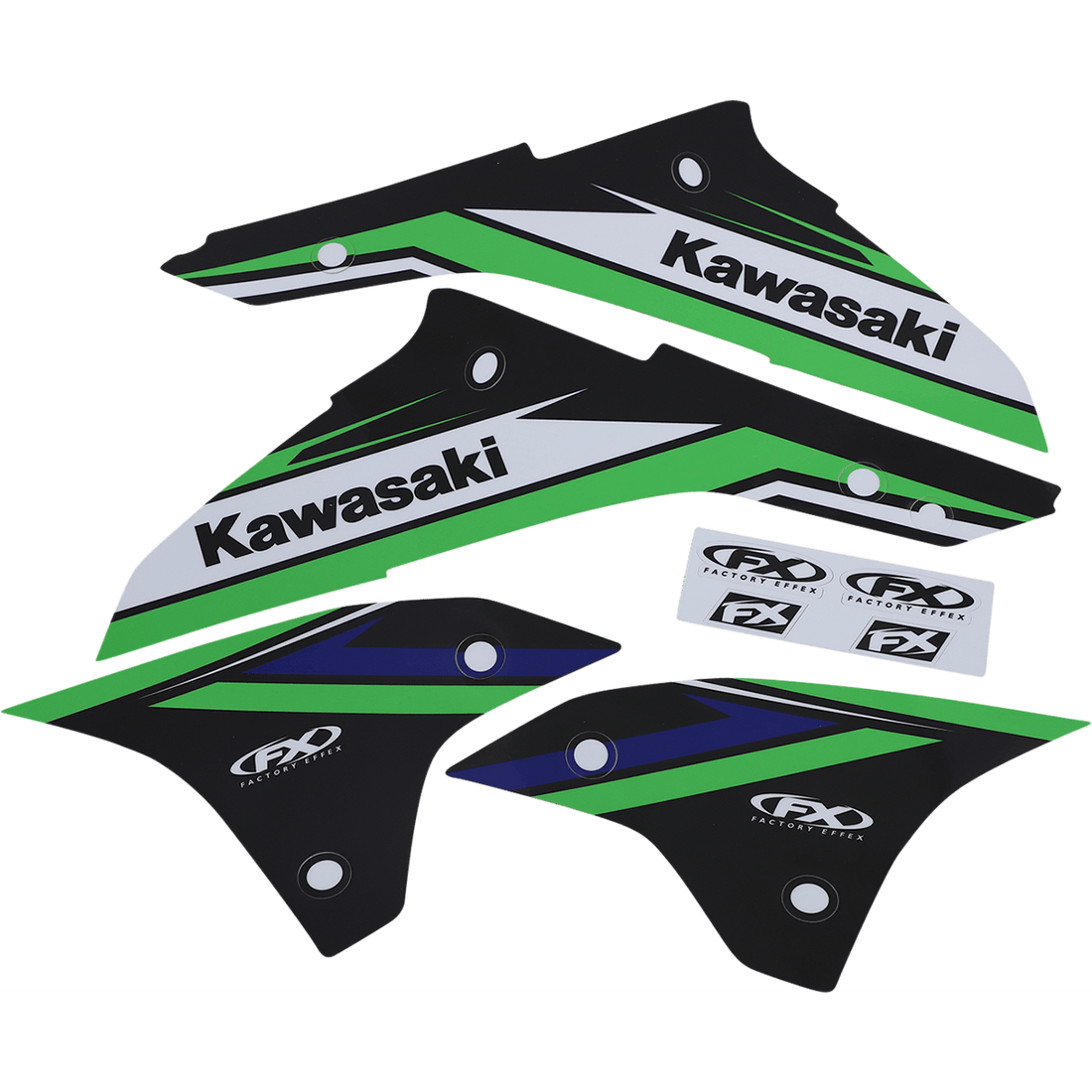 FACTORY EFFEX EVO 18 Graphic Kit Kawasaki KLX 450 R