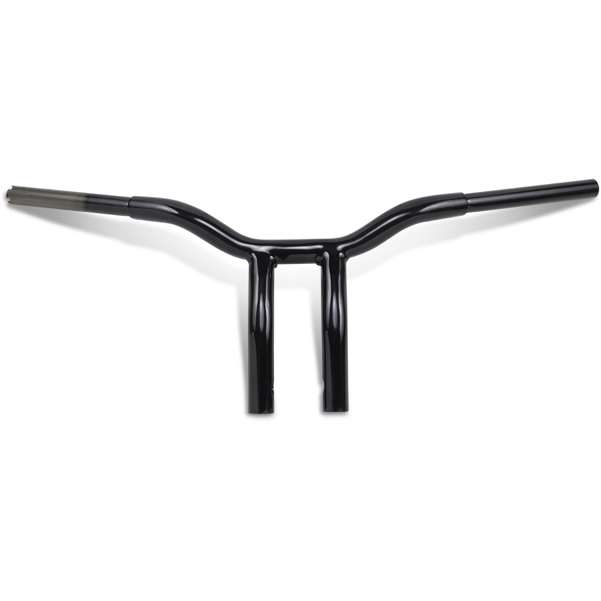 LA CHOPPERS Handlebar Kage Fighter One Piece Bent 8" Black LA733808B