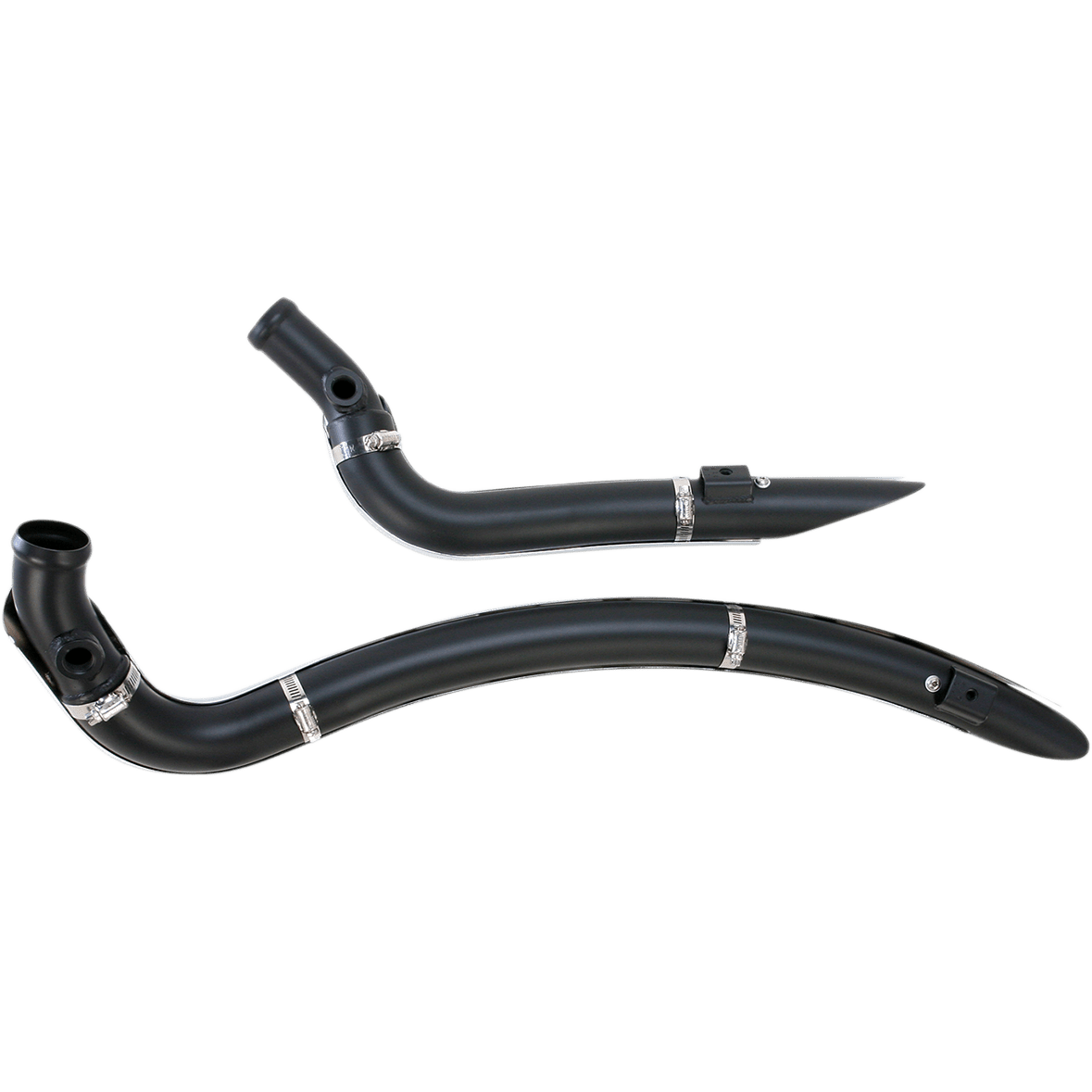 BASSANI XHAUST Sweeper Exhaust Black/Chrome 1SD2F