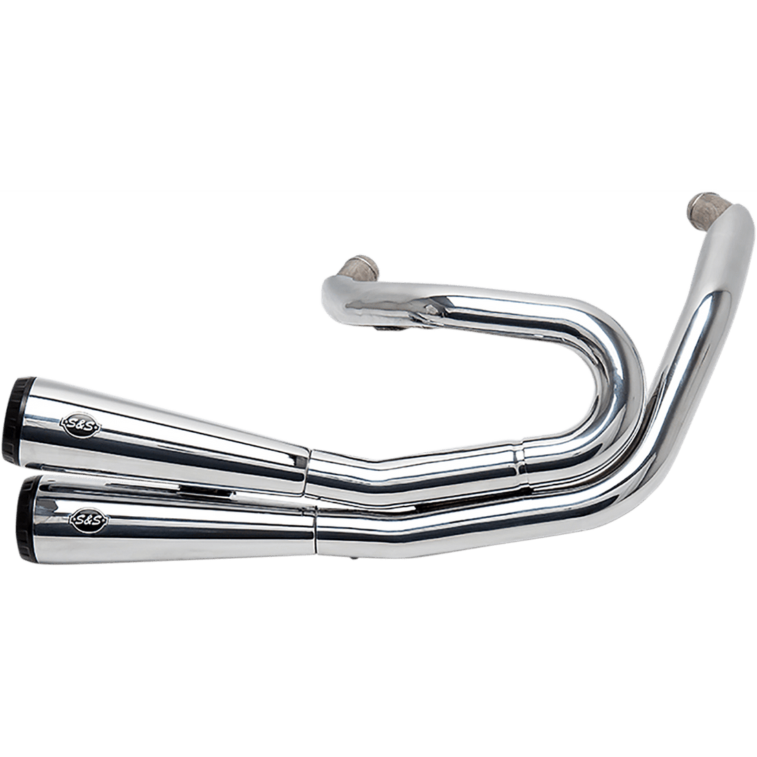 S&S CYCLE Grand National 2:2 Exhaust for Softail Chrome 5500816A