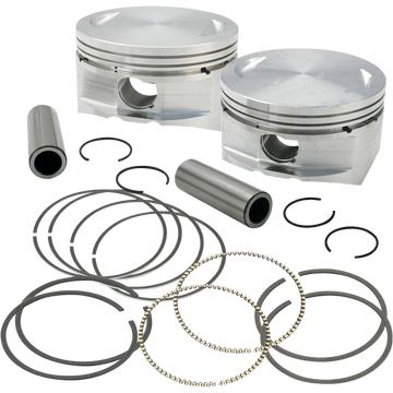 S&S CYCLE Piston Kit for 106" Big Bore Kit 3.927" +.010