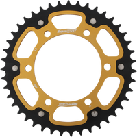 SUPERSPROX Stealth Rear Sprocket 43 Tooth Gold Kawasaki/Yamaha/Suzuki RST48643GLD