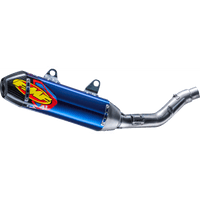 FMF Factory 4.1 RCT Slip-On Muffler Titanium Carbon Fiber Cap 042404