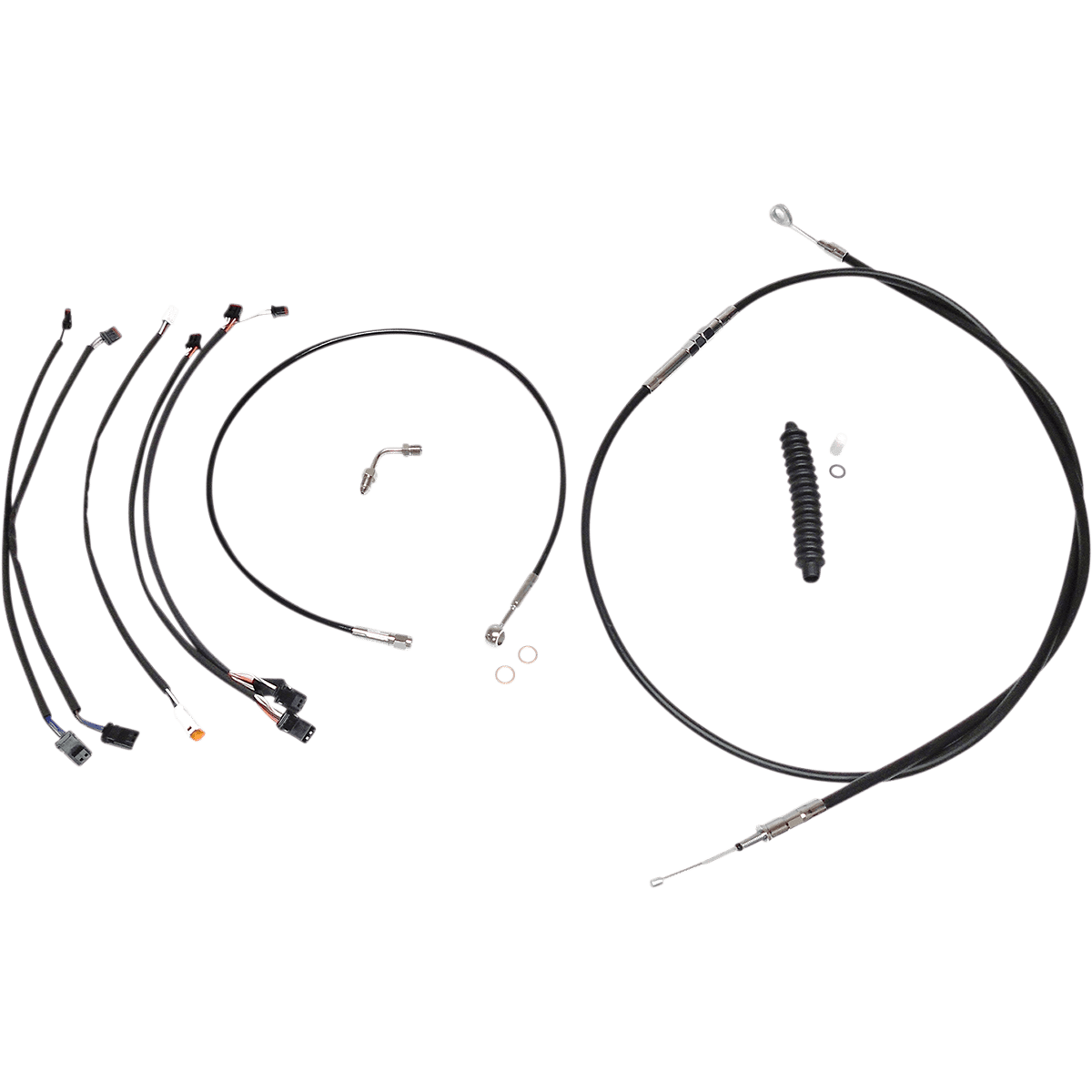 MAGNUM SHIELDING Control Cable Kit XR Black/Chrome 489961