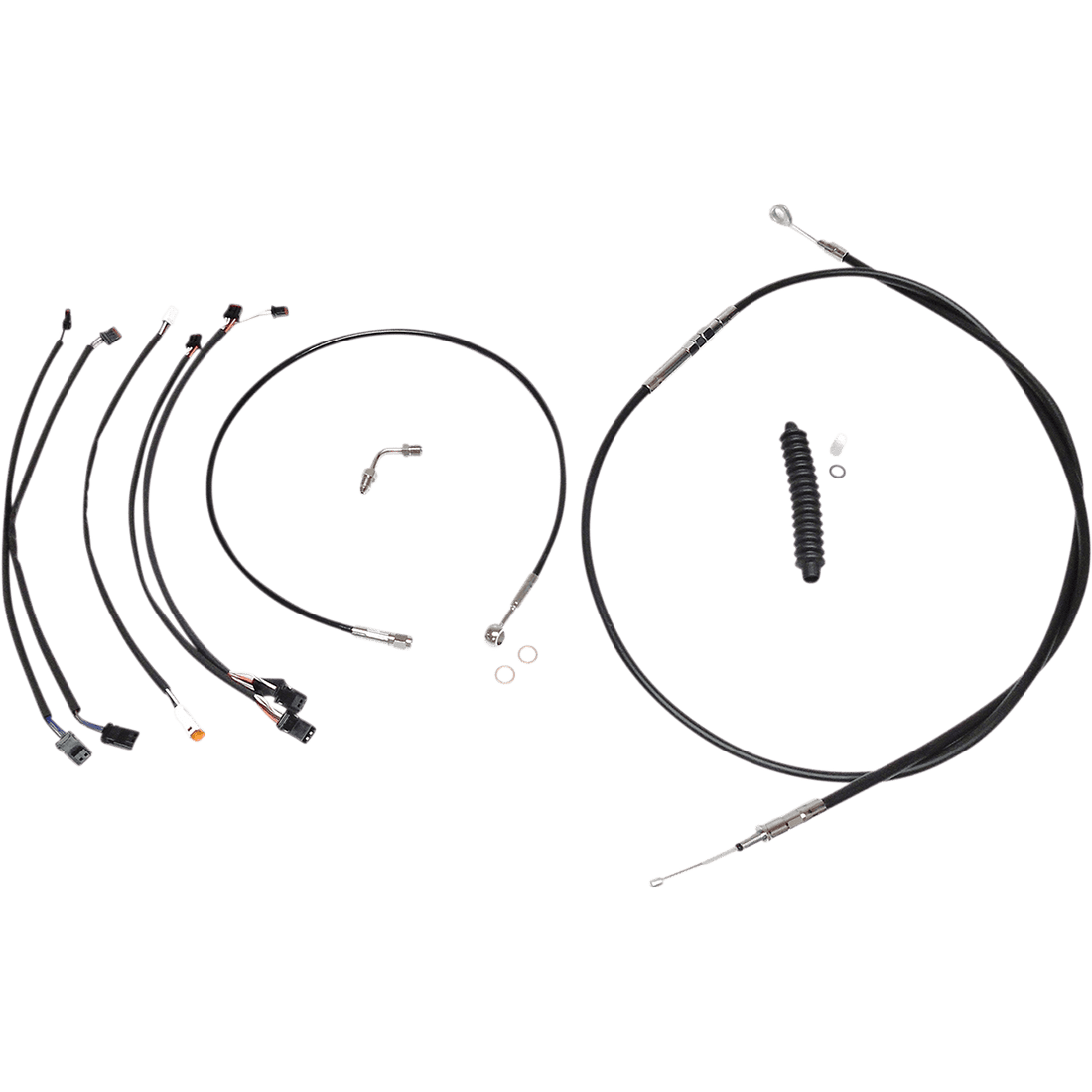 MAGNUM SHIELDING Control Cable Kit XR Black/Chrome 489961