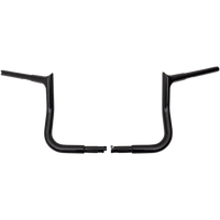 FAT BAGGERS INC. Handlebar Pointed Top 10" Black 905010B