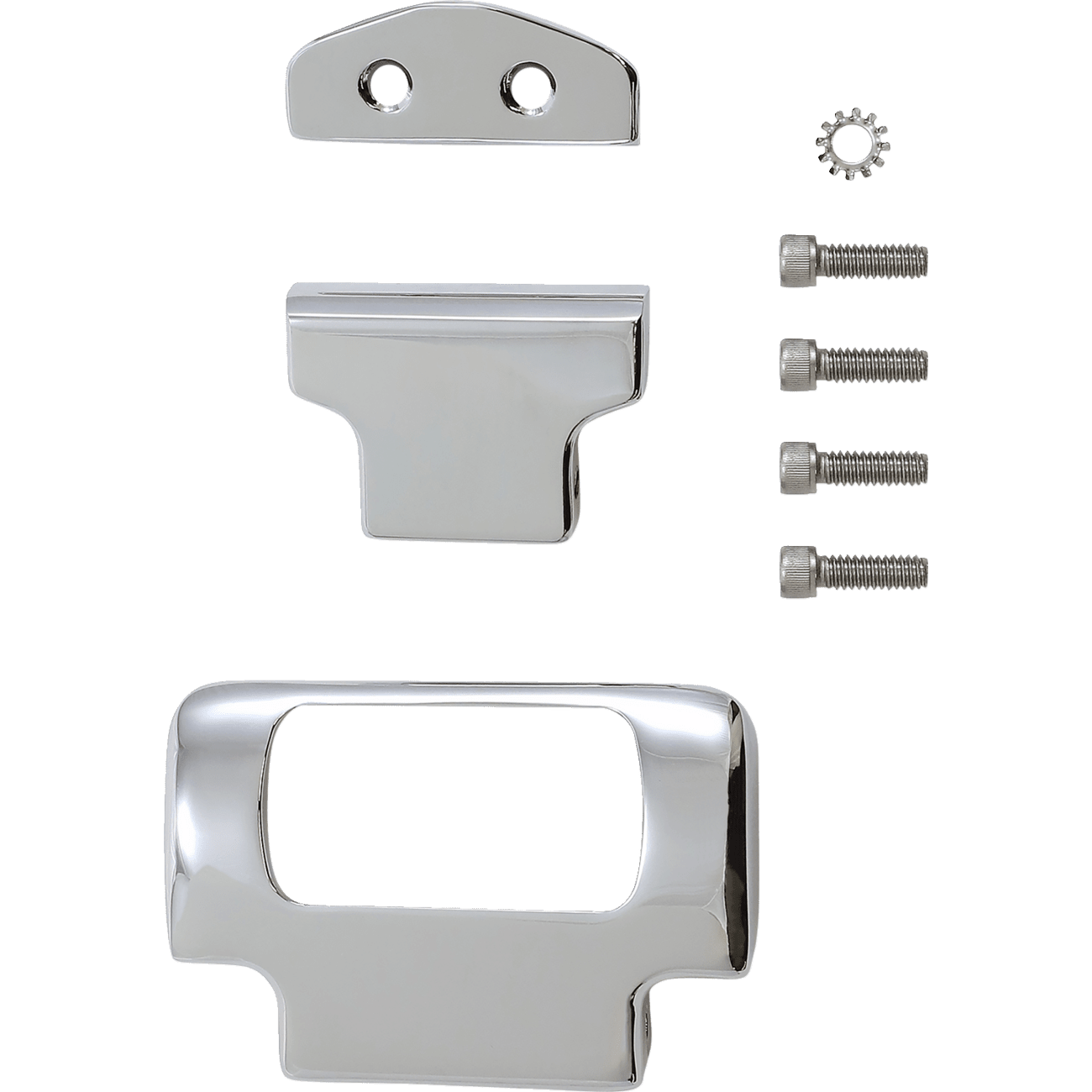 LA CHOPPERS Gauge Mount Single Chrome Softail LA739700C