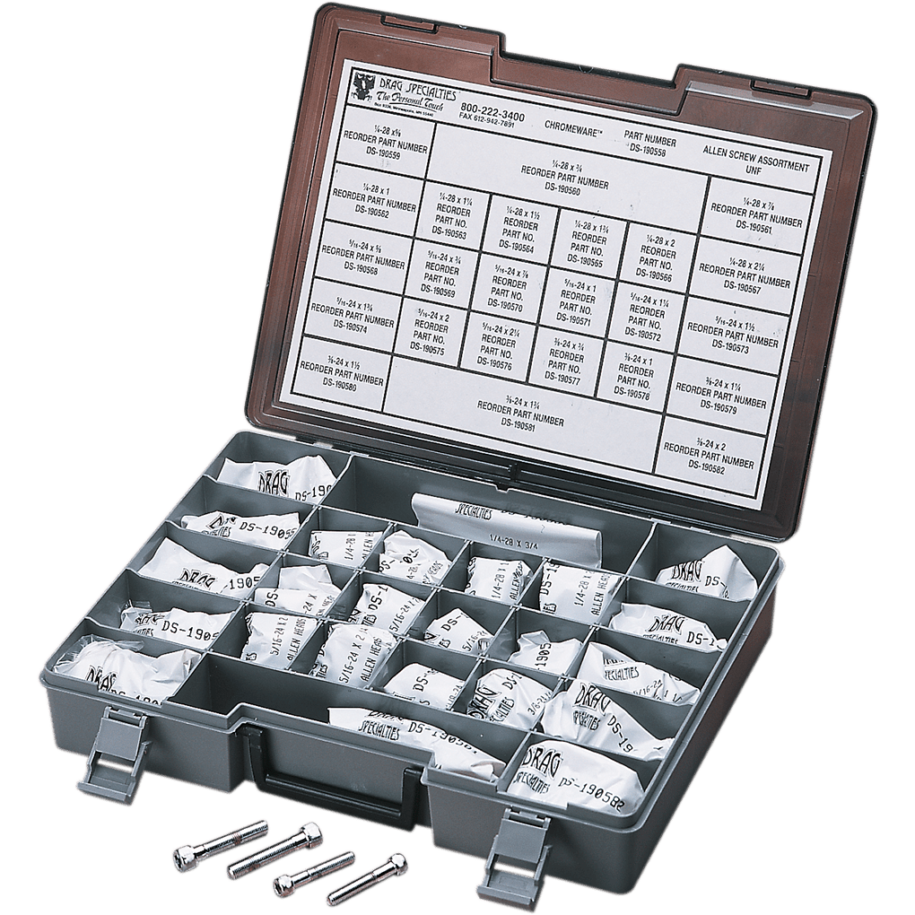 DRAG SPECIALTIES Bolt Assortment Fine-Thread