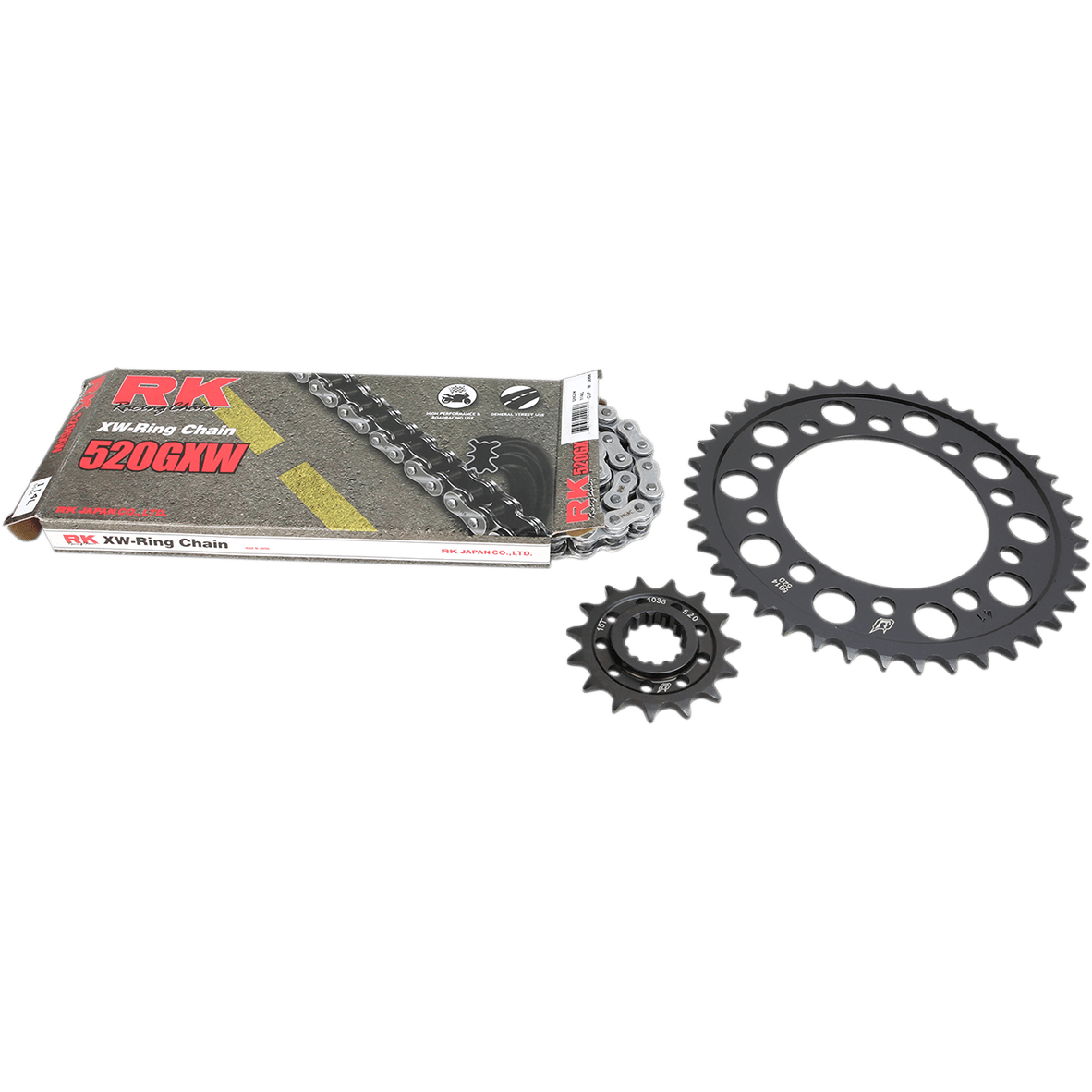 RK Chain Kit Natural Yamaha YZF-R1 '15-'23 4107159P