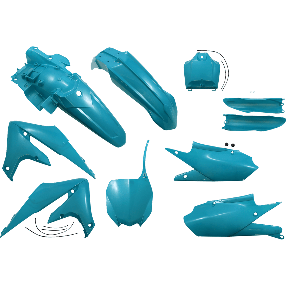 ACERBIS Full Replacement Body Kit Teal/Metallic 2736357441