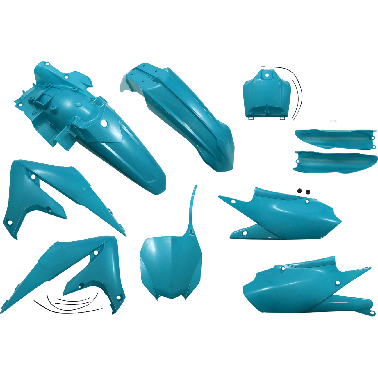 ACERBIS Full Replacement Body Kit Teal/Metallic 2736357441