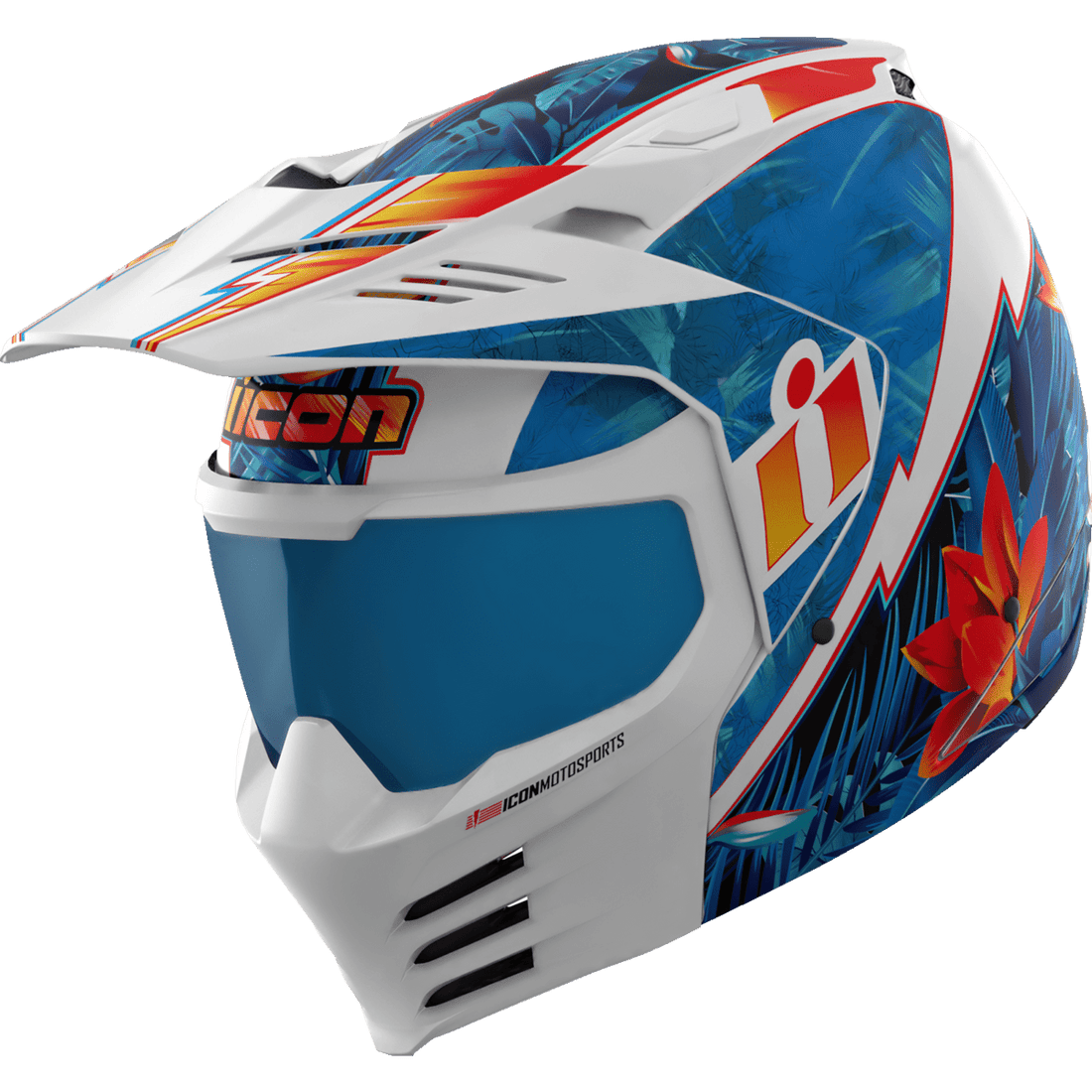 ICON Elsinore™ Helmet Kaonohi Blue XS