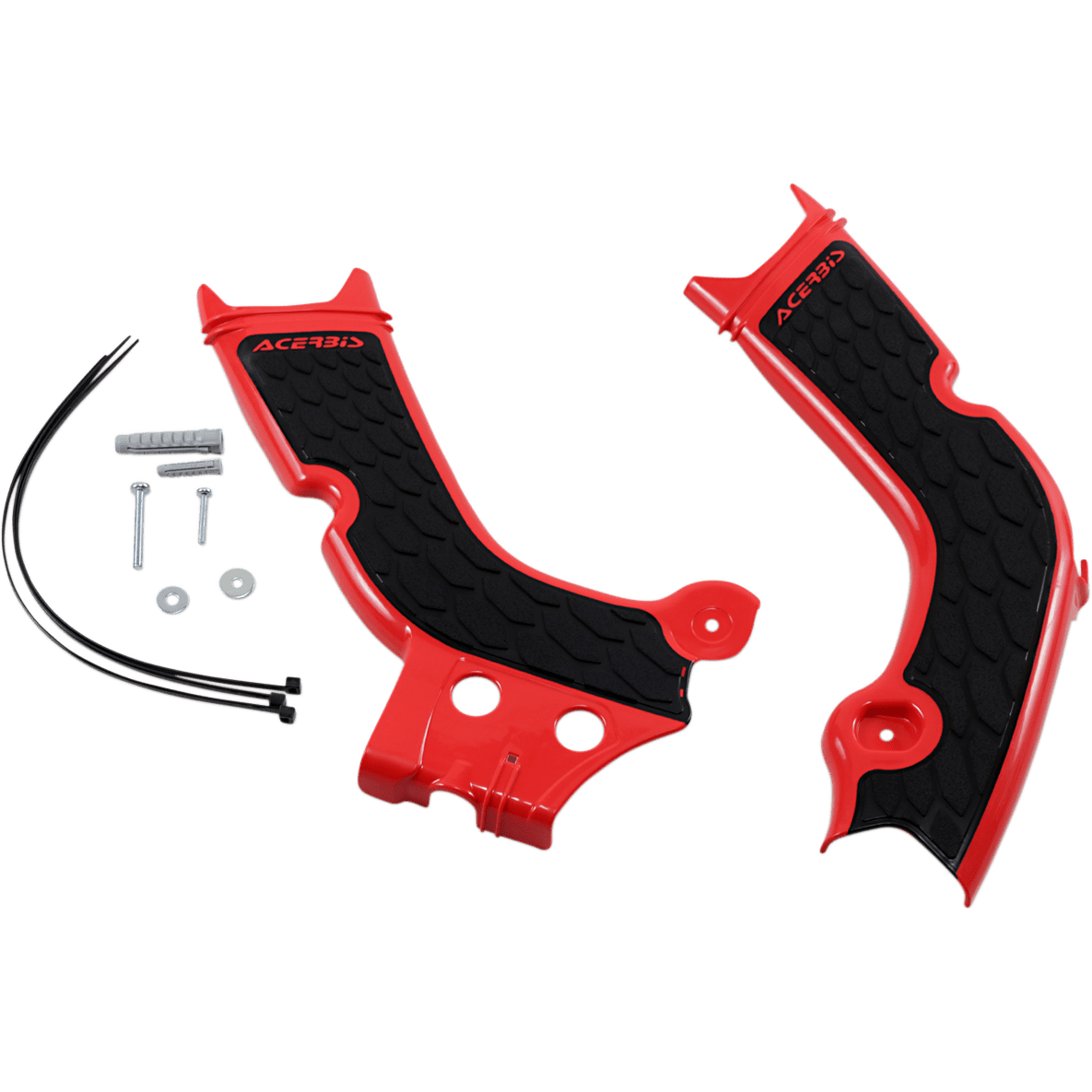 ACERBIS X-Grip Frame Guards Red/Black Honda