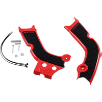 ACERBIS X-Grip Frame Guards Red/Black Honda