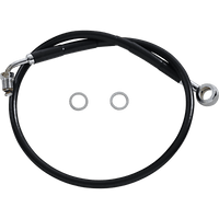 DRAG SPECIALTIES Brake Line +4" Black '18-'22 Softail