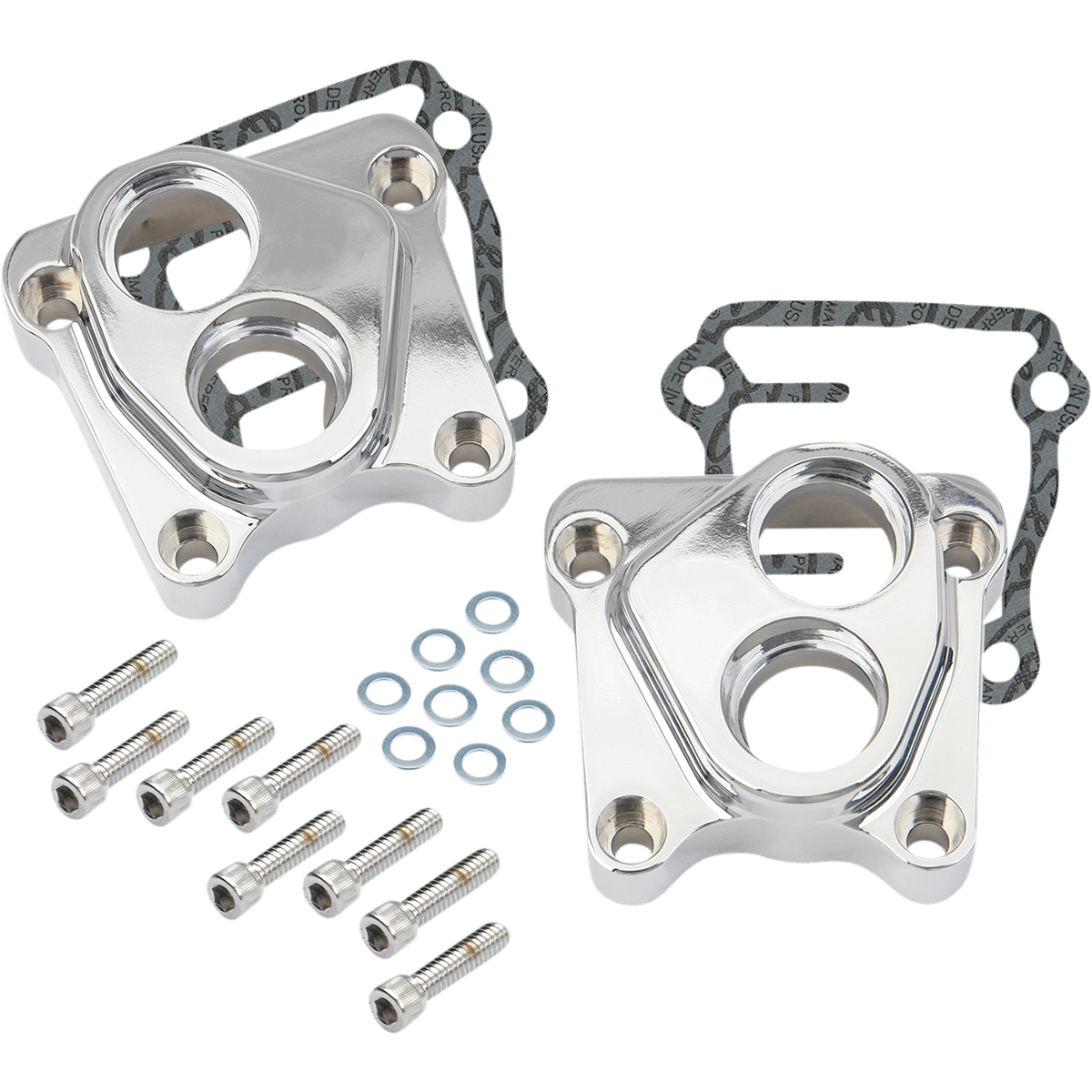 S&S CYCLE Billet Tappet Covers Chrome Twin Cam 1063883