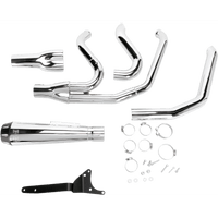 BASSANI XHAUST Road Rage 2:1 Exhaust Chrome 1FXR2