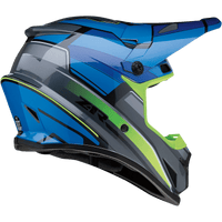 Z1R Rise Helmet MC Blue/Hi-Viz Small