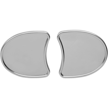 DRAG SPECIALTIES Mirror Side View without Blind Spot Half-Moon Chrome