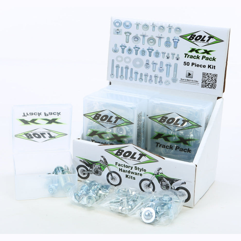 BOLT KX TRACK PACK 6/PK DISPLAY P/N 2014-6KXTP