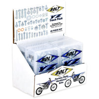 BOLT YZ TRACK PACK 6/PK DISPLAY P/N 2014-6YZTP