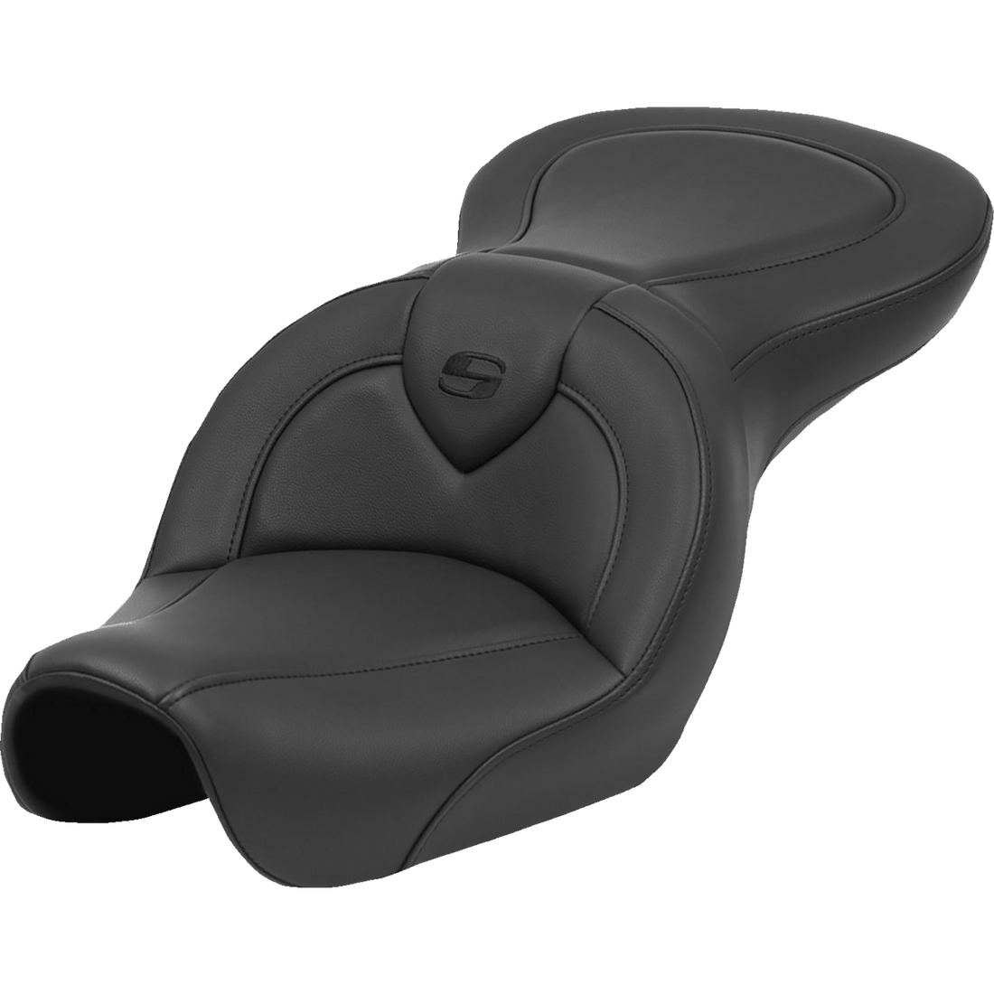 SADDLEMEN Roadsofa™ Seat Black Stitch without Backrest FXD '04-'05 80404187