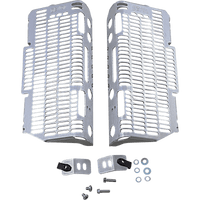 DEVOL Radiator Guards Brushed Aluminum Yamaha 01015505